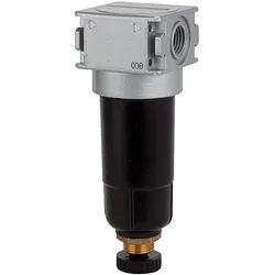 Riegler, Zubehör Druckluftwerkzeug, Mikrofilter »multifix-mini«, Metallbehälter, 0,01 μm, BG 0, G 1/8