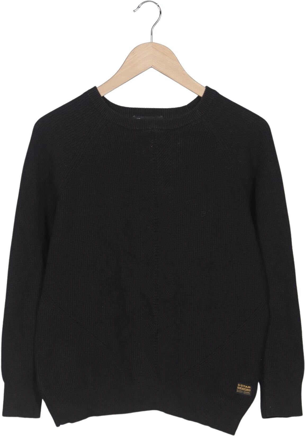 G Star RAW Damen Pullover, Schwarz, Gr. S, Baumwolle - Second Hand