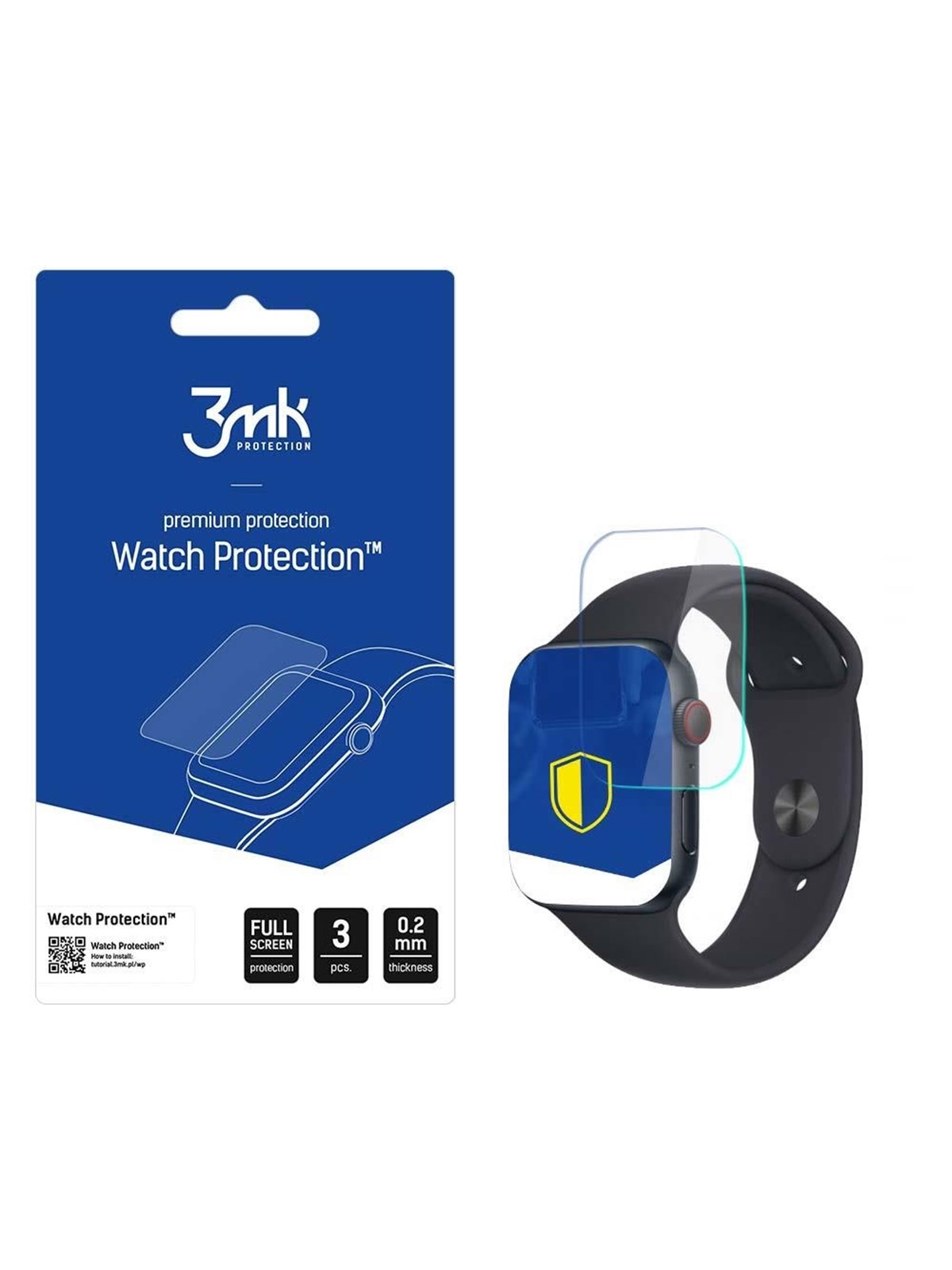 3mk Watch Protection v. ARC+ protective foil for Apple Watch SE2 44mm