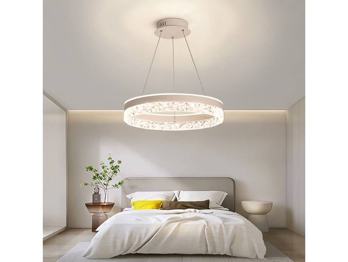 Lustre de plafond moderne et Simple, éclairage d'intérieur réglable, LED haute, 3 couleurs, pour salon, salle à manger, chambre à coucher, ornement décoratif
