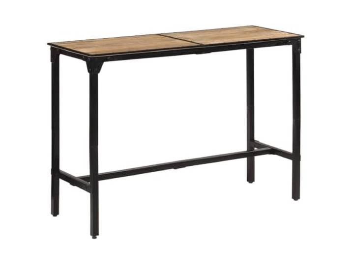 Makastle Bartisch 150x55x107 cm Raues Massivholz Mango