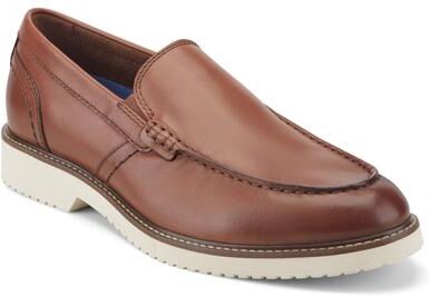 Rockport Cristian (Men's) Casual in Caramel, Size 14 M, Leather/Textile