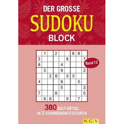 Der große Sudoku Block Band 12, Taschenbuch von , Naumann & Göbel, 978-3-625-30017-5