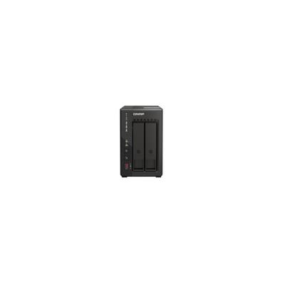 QNAP NAS-Server "TS-253E", schwarz (ohne farbbezeichnung), B:23,6cm H:20,5cm T:27,3cm, NAS-Server, NAS-Server