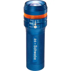 as-Schwabe Taschenlampe 11 cm blau