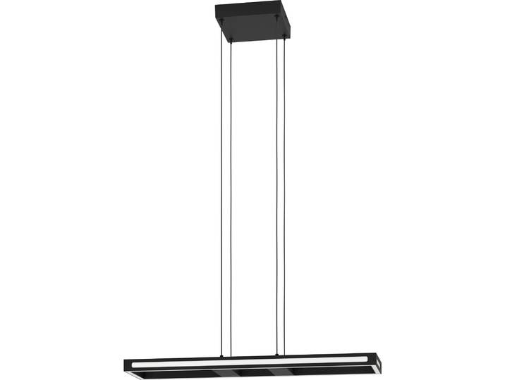 EGLO connect.z Smart-Home LED Suspension Salvilanias-Z\, lampe à suspension métallique\, ZigBee\, app etvocale Alexa\, CCT\, dimmable\, noir\, 77 cm