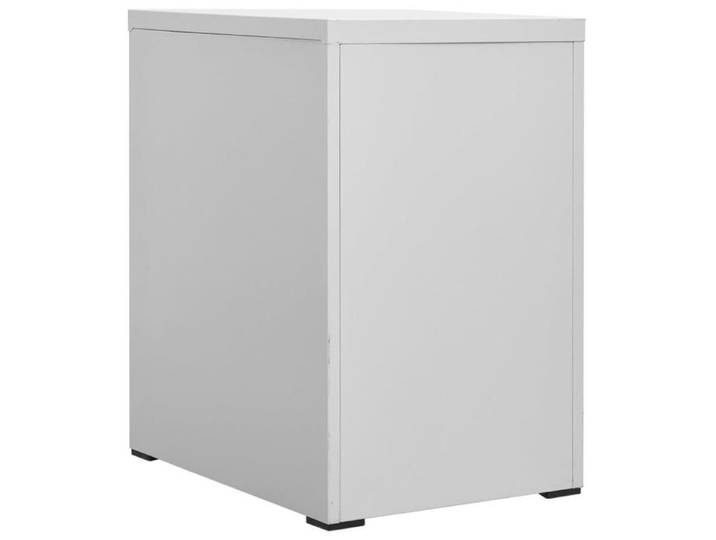 {January Sale}Classeur armoire haut - meuble de rangement pour bureau Gris clair 46x62x72 5cm Acier 8_5894822
