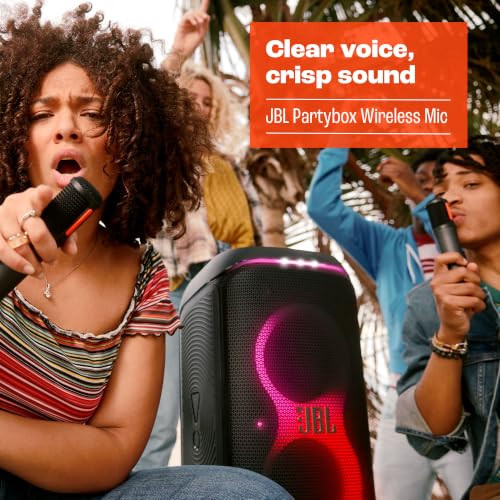 JBL Partybox Wireless Microfoon Zwart