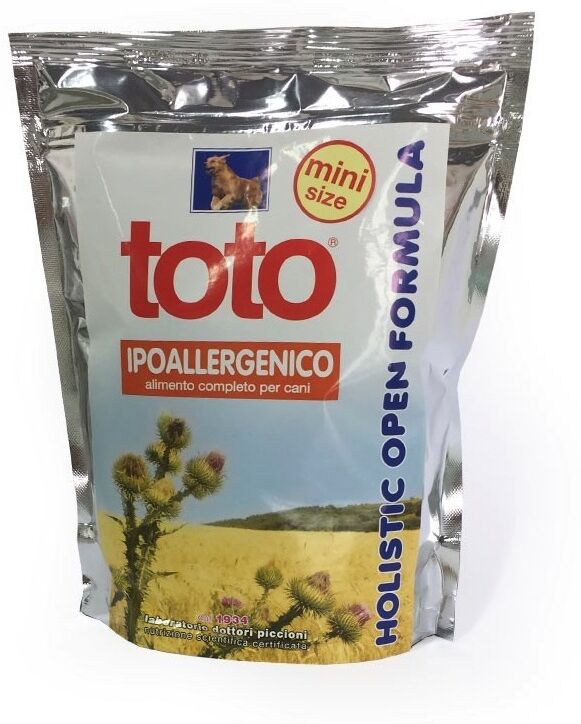 Toto 12 Kg Holistic Open Formula Ipoallergenico MINI SIZE per Cani