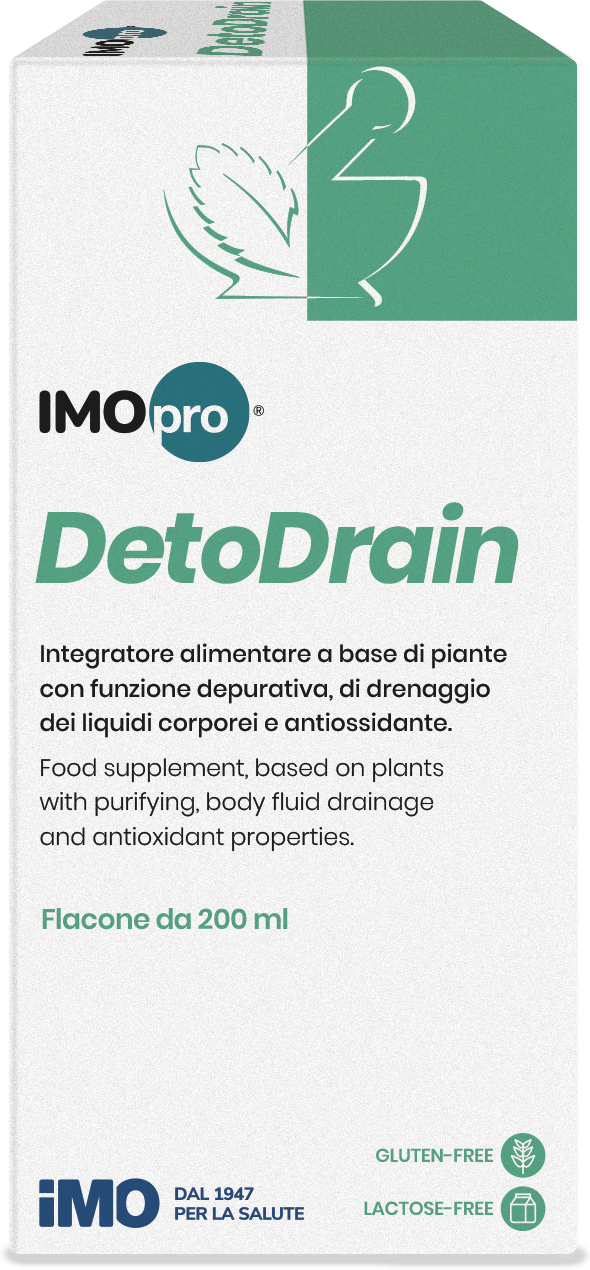 IMO SpA IMOpro Detodrain integratore depurativo drenante epatico digestivo 200 ml
