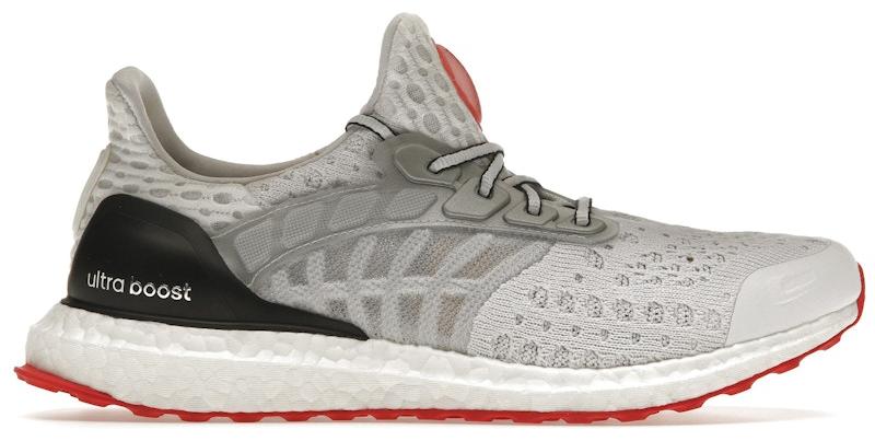 adidas Ultra Boost Climacool 2 DNA White Vivid Red Black - EU 42