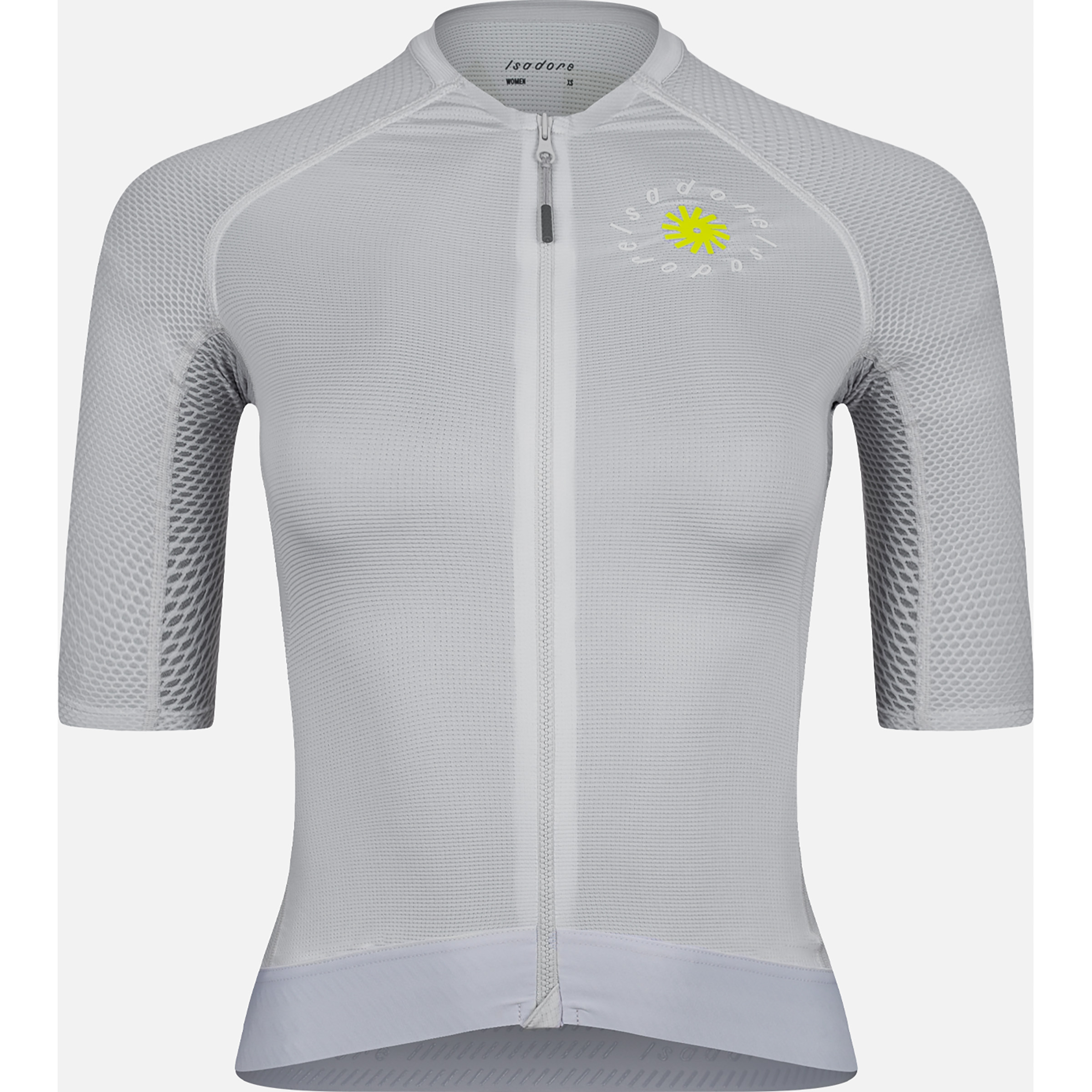 Isadore Alternative Trikot Damen Radtrikots grau Größe M Gravel | Rennrad Schnell trocknend