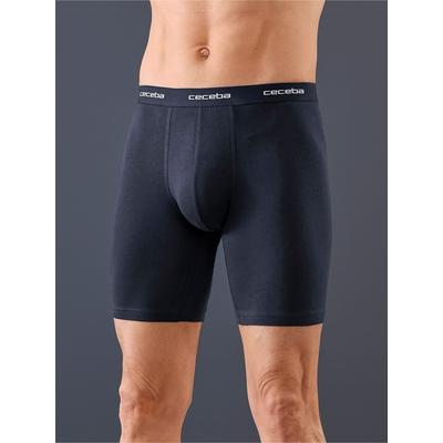 Lange Unterhose, Herren, Gr. 5, 2 Stk., blau (marine), 95% Baumwolle, 5% Elasthan, Unterhosen Lange Unterhose