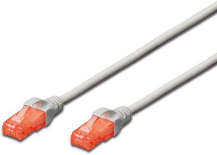 CABO REDE EWENT CAT6 1M CINZA