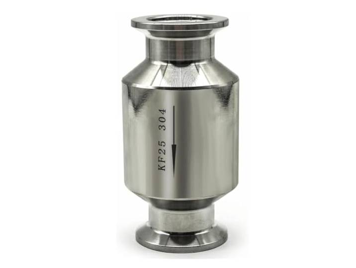 Rückschlagventil aus Edelstahl 304, for Vakuumpumpe(KF-40 Flange 55mm)