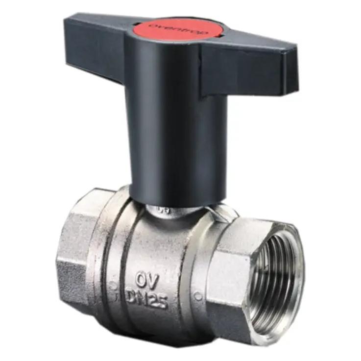 Oventrop OV Knebelgriff-Kugelhahn Optibal PN 16, Messing DN 32, 1 1/4Zoll IG (1077110)