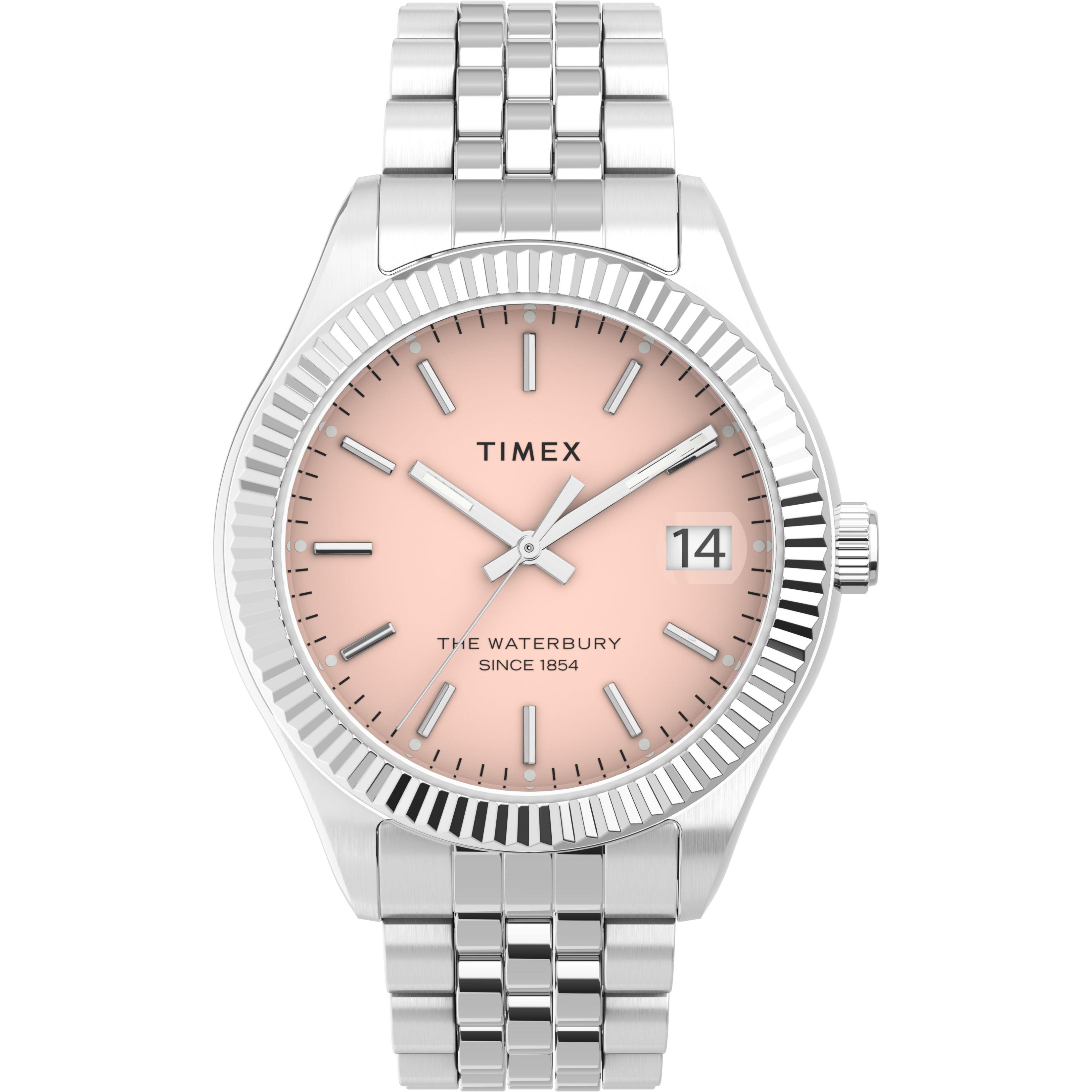 Timex Waterbury Legacy Dames Horloge Zilverkleurig TW2V31500