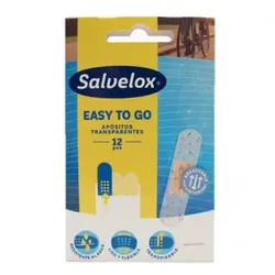 Salvelox Easy to Go Apósitos Transparentes 12 Unidades