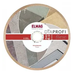 Elmag, Sägeblatt, - DiaProfi-Diamantscheibe FLIESE 350mm Bohrung: 30,0mm f. Trocken- u. Nassschnitt
