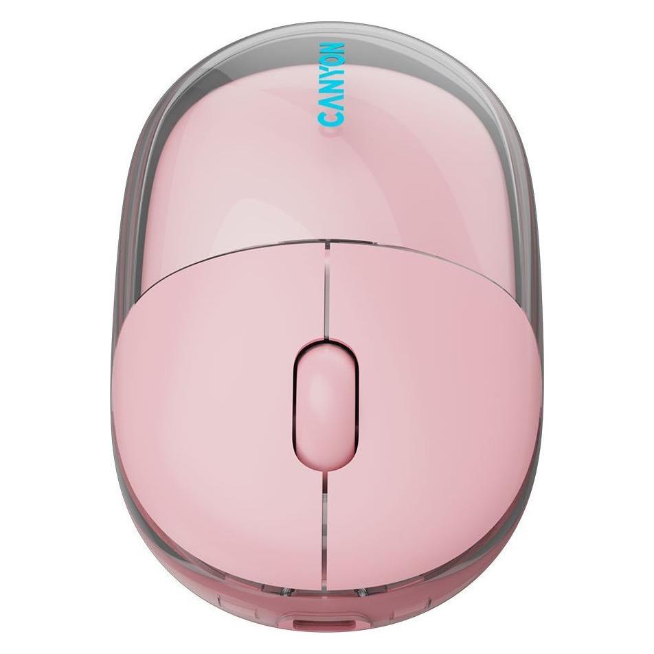 Canyon On Click 24 - 2in1 wireless optical mouse Bluetooth / 2.4 GHz - 1 -200 dpi - battery (Kabellos) (CNS-CMSW24P)
