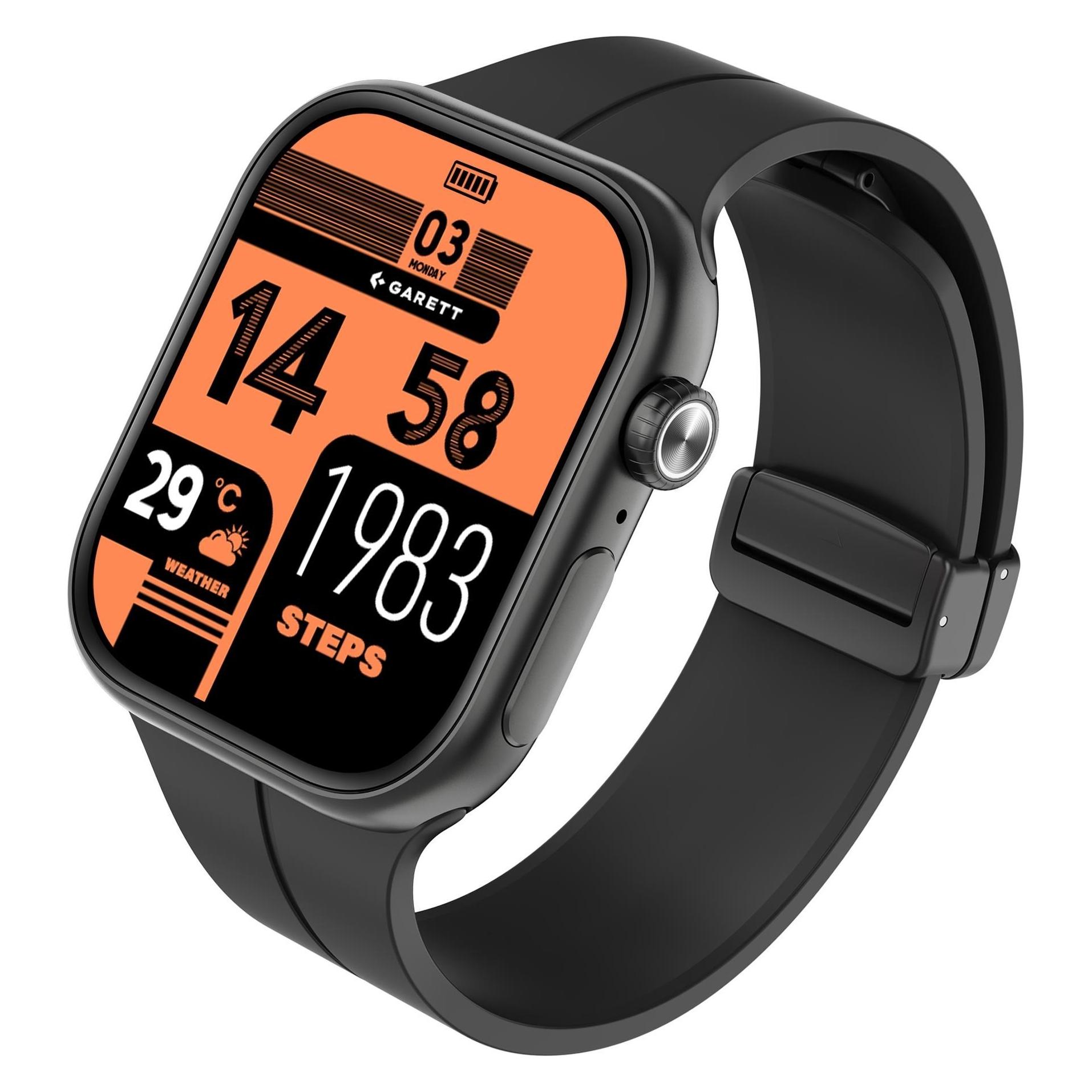 Garett Smartwatch Next AI 4G czarny (Schwarz, 4G) (NEXT_BLACK)