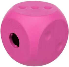 Buster Brinquedo Cubo Suave Para Comida Ou Prémios Rosa 12 cm