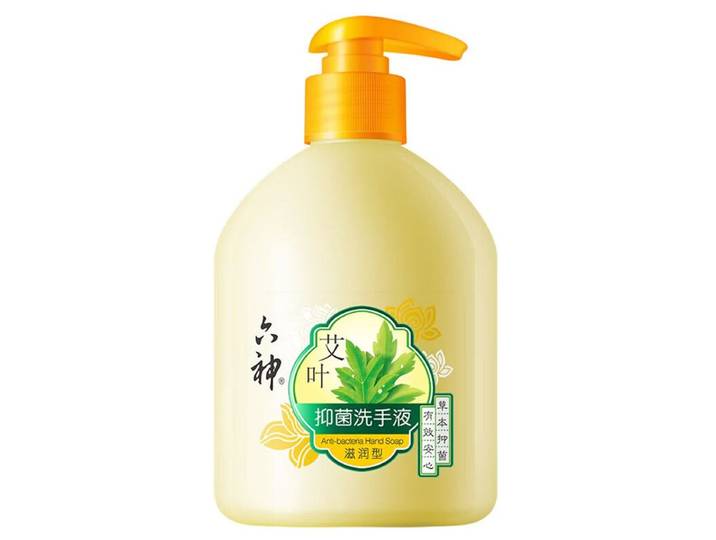 Liushen Savon liquide antibactérien pour les mains à l'armoise, hydratant, 500 ml