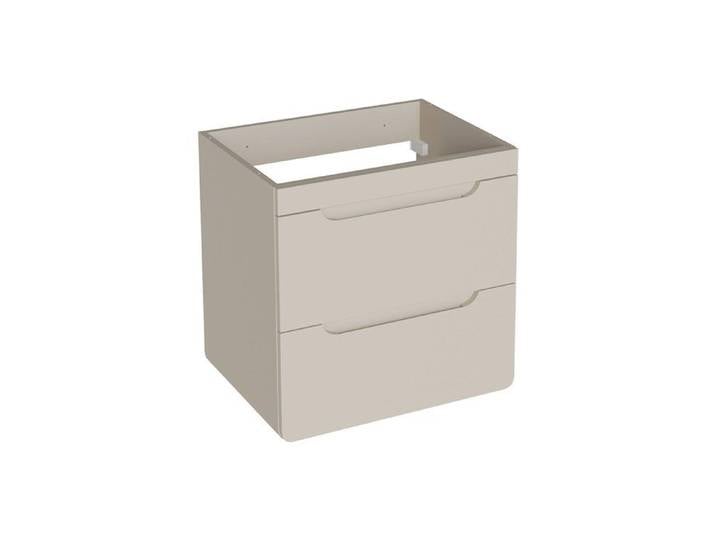 Meuble sous vasque suspendu coloris beige – 60 cm – ARUBA