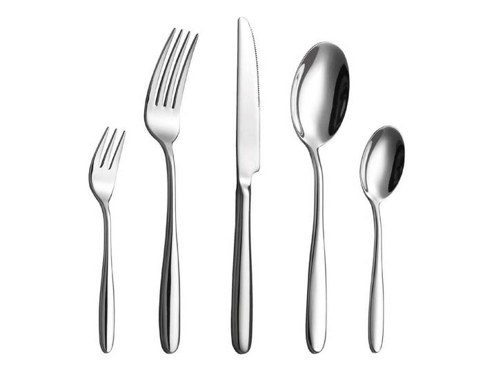 LuxusKollektion Besteck-Set Besteckset 12 60teilig Edelstahl Messer Gabel Löffel 60Pcs