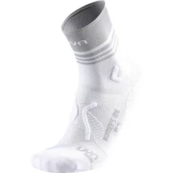UYN, Unisex, Sportsocken, Runner's One Short Grip (39 - 41), Weiss