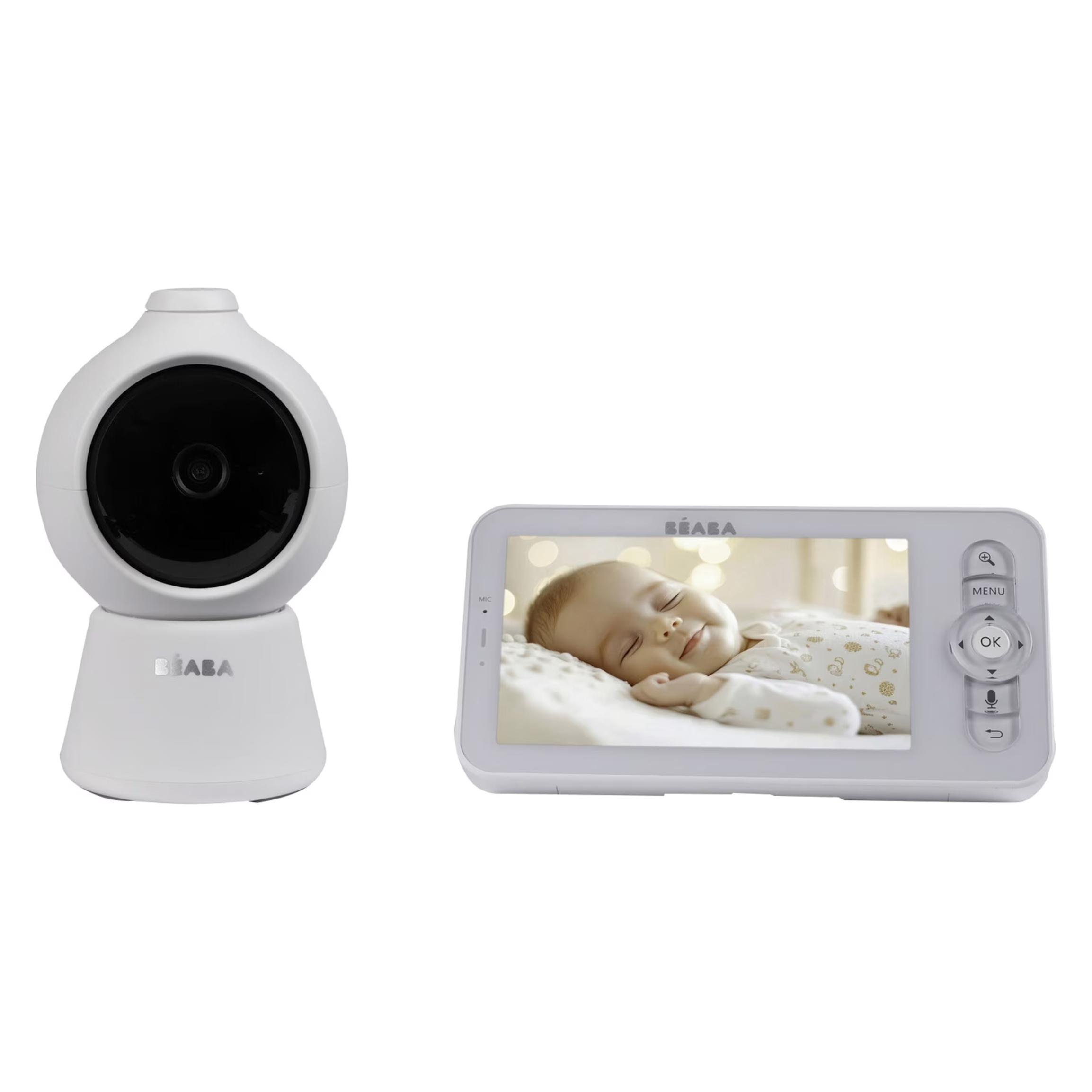 Beaba Babyphone ZEN Smart KI weiss ohne Stecker (Babyphone mit Kamera, 300 m) (BA930428)