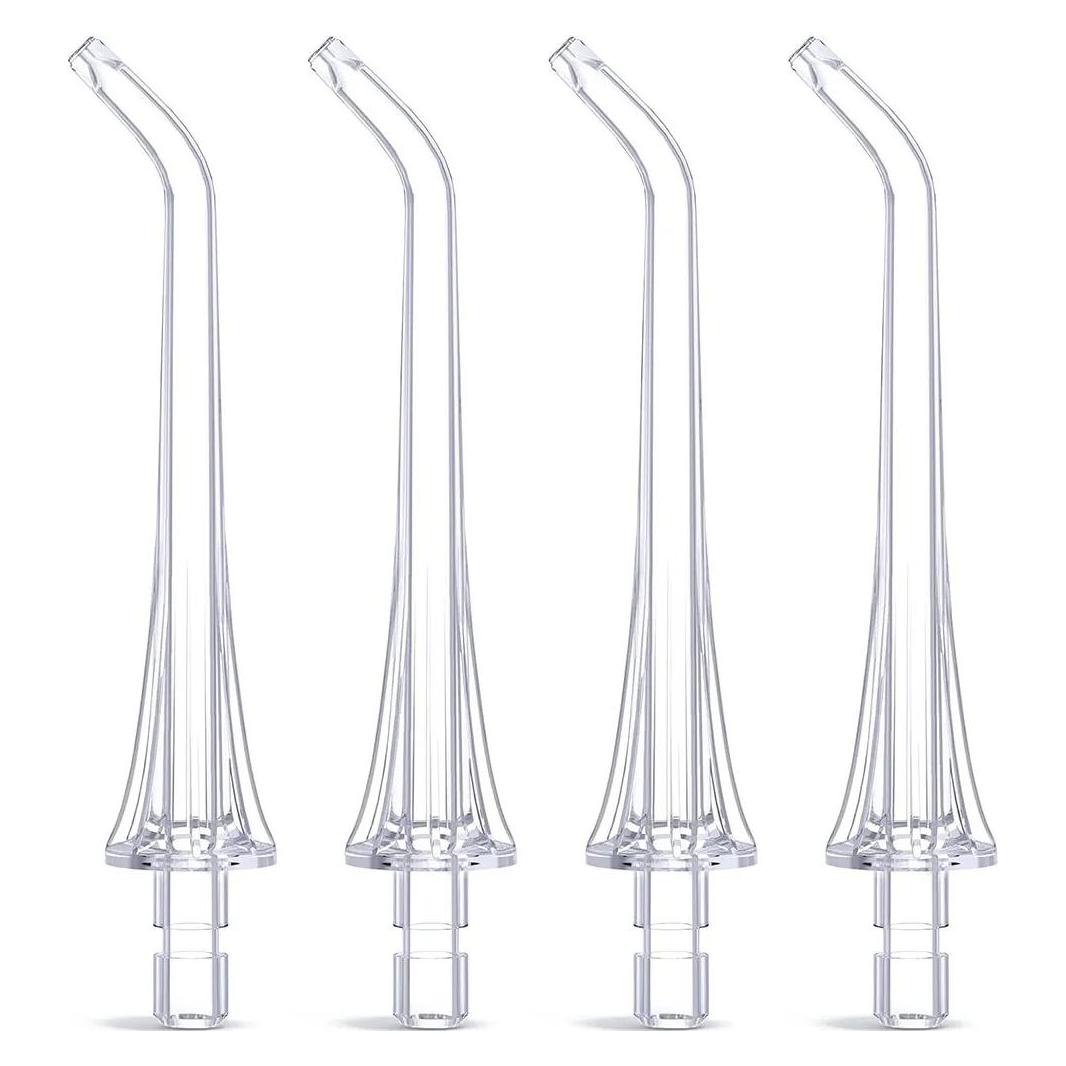 Bitvae - Waterflosser Replalcements - Standard, for Waterflosser C2/F30/304, x4 - White (BIT-C2-4PCS)