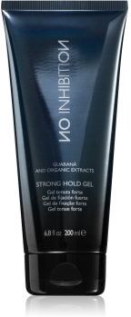 No Inhibition Styling Strong Hold Gel gel de cabelo para fixação e forma 200 ml. Styling Strong Hold Gel