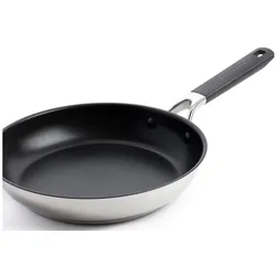 KitchenAid Klassische Edelstahlpfanne, Pfanne + Kochtopf, Silber