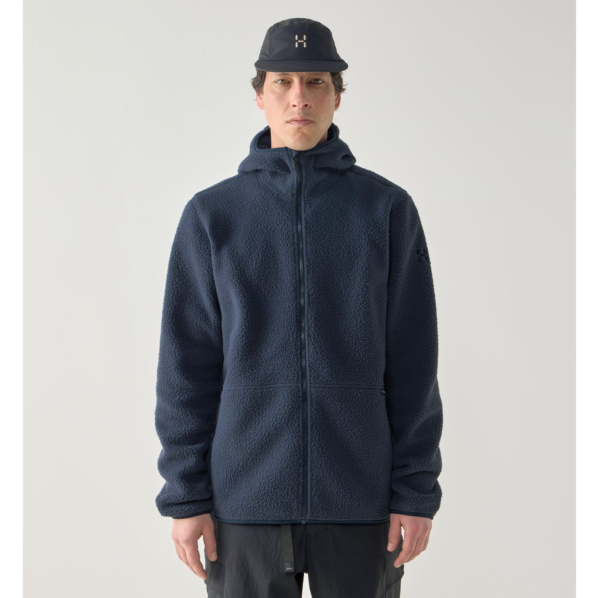 Haglöfs Funäs Pile Hood Men tarn blue (3N5) XL 6078173N5030