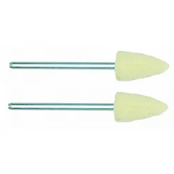 PROXXON 28801 Filzpolierstift, Form Geschoss - 2 Stück/Packung