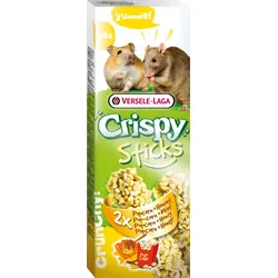Crispy Sticks Hamster-Ratten Popcorn & Honig 2 Stück 100g Kleintiersnack