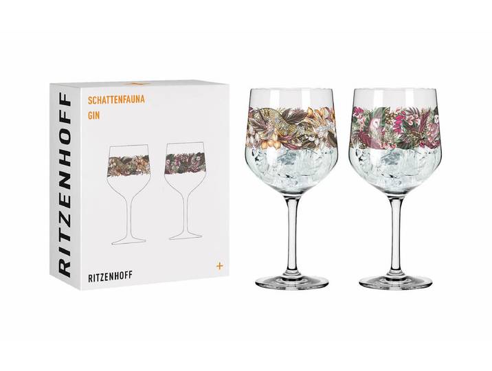 Ritzenhoff Schattenfauna no2 Gin Glas 2erSet