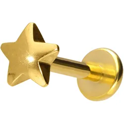 Titan Labret mit Push Fit STERN