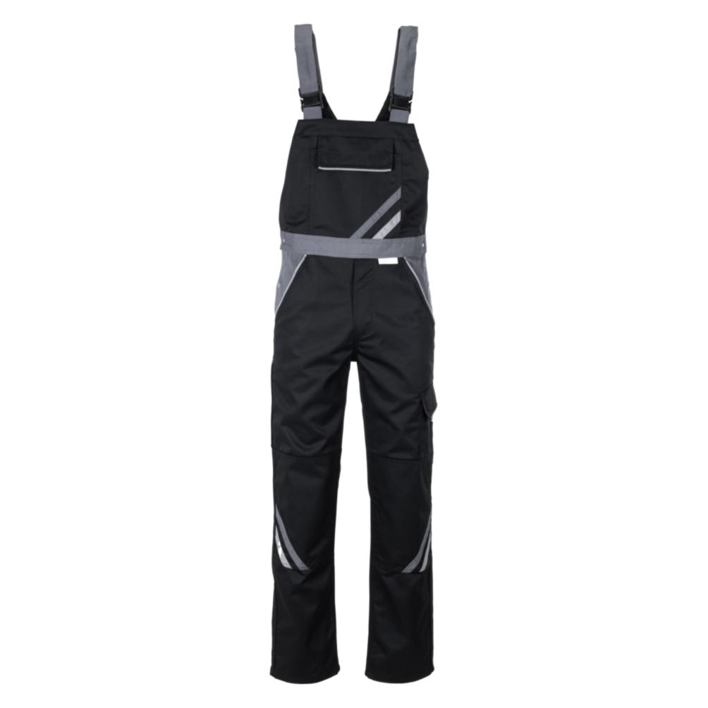 Planam Latzhose schwarz/schiefer/zink 29 30 (30) (33947156)