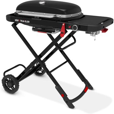 Camping-Gasgrill WEBER "Traveler", schwarz, B:111cm H:94cm T:59cm, Grills