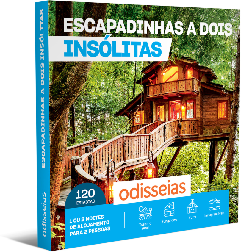 Escapadinhas a Dois - Insólitas   120 Hotéis