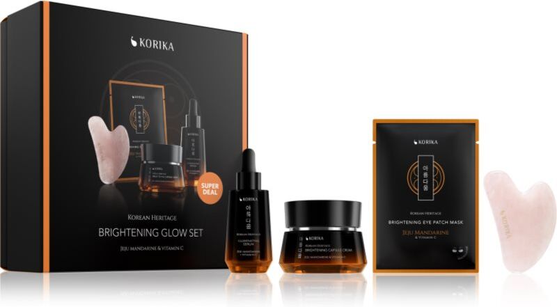 KORIKA Korean Heritage Brightening Glow Set coffret soin éclat