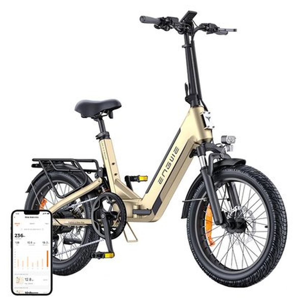 ENGWE L20 3.0 BOOST 250 W 16-Zoll-Elektrofahrrad (Gold)