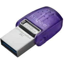 Kingston Technology DataTraveler 256GB microDuo 3C 200MB/s dual USB-A + USB-C