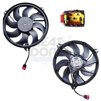 MEAT & DORIA Elektromotor, Kühlerlüfter 996061 für Peugeot Citroën Citroën/Peugeot