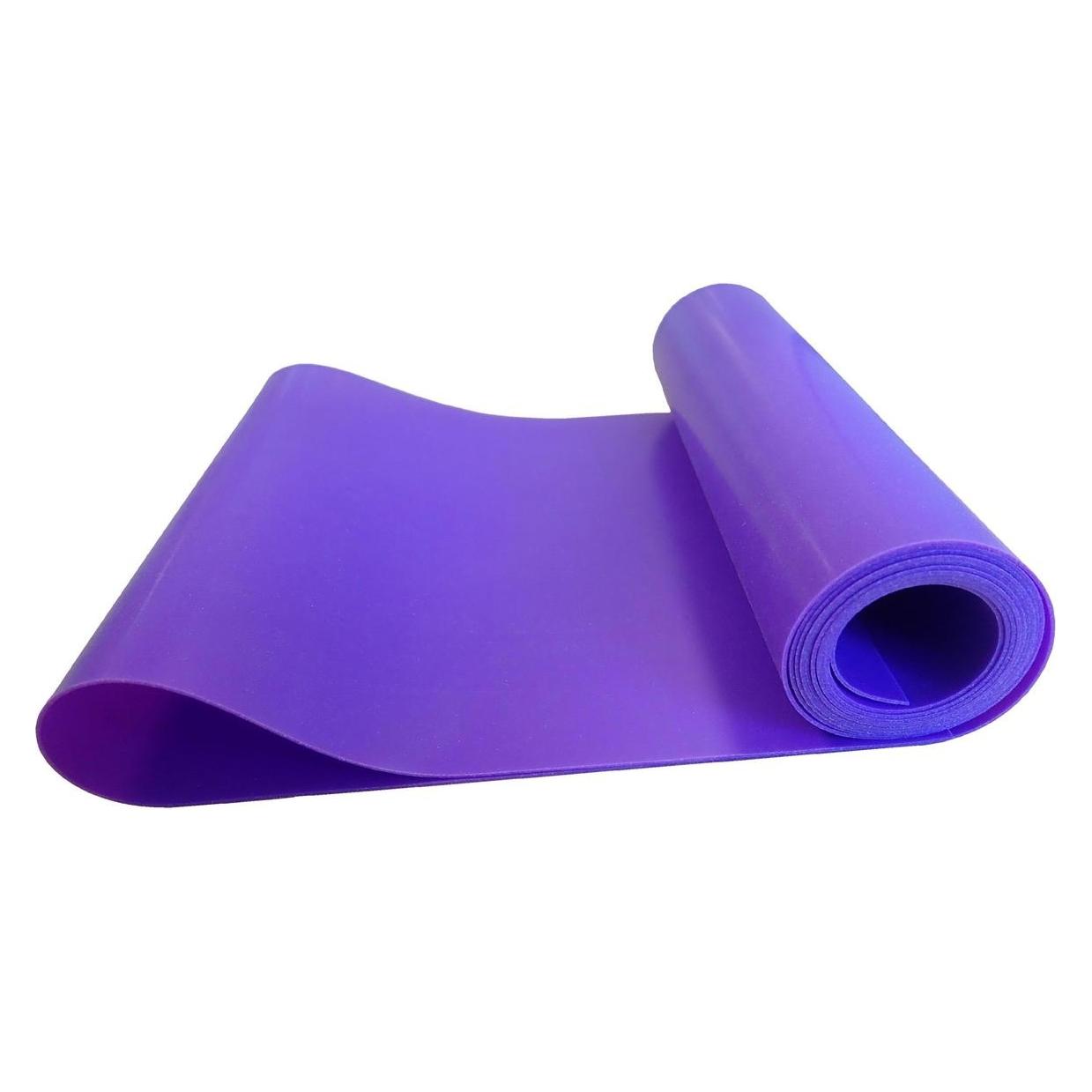 Kubi Sport Kubisport Guma Taśma Oporowa Gimnastyczna Fitness Fioletowa 0,65 mm KUBISPORT 120 cm (1.20 m) (76177522)