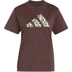 ADIDAS Damen Shirt GRAPHIC, Größe M in Braun Braun