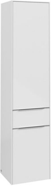 V&B; Armoire haute Subway 3.0 40x171x36,2cm, porte R/Gr AL g, blanc brillant ; Villeroy & Boch (C59100VE)