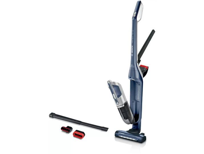 Bosch Serie 4 BBH3K2800 aspirateur balai et balai électrique Aspirateur-balai 2 en 1 Batterie Sec Sans sac Bleu 2 Ah